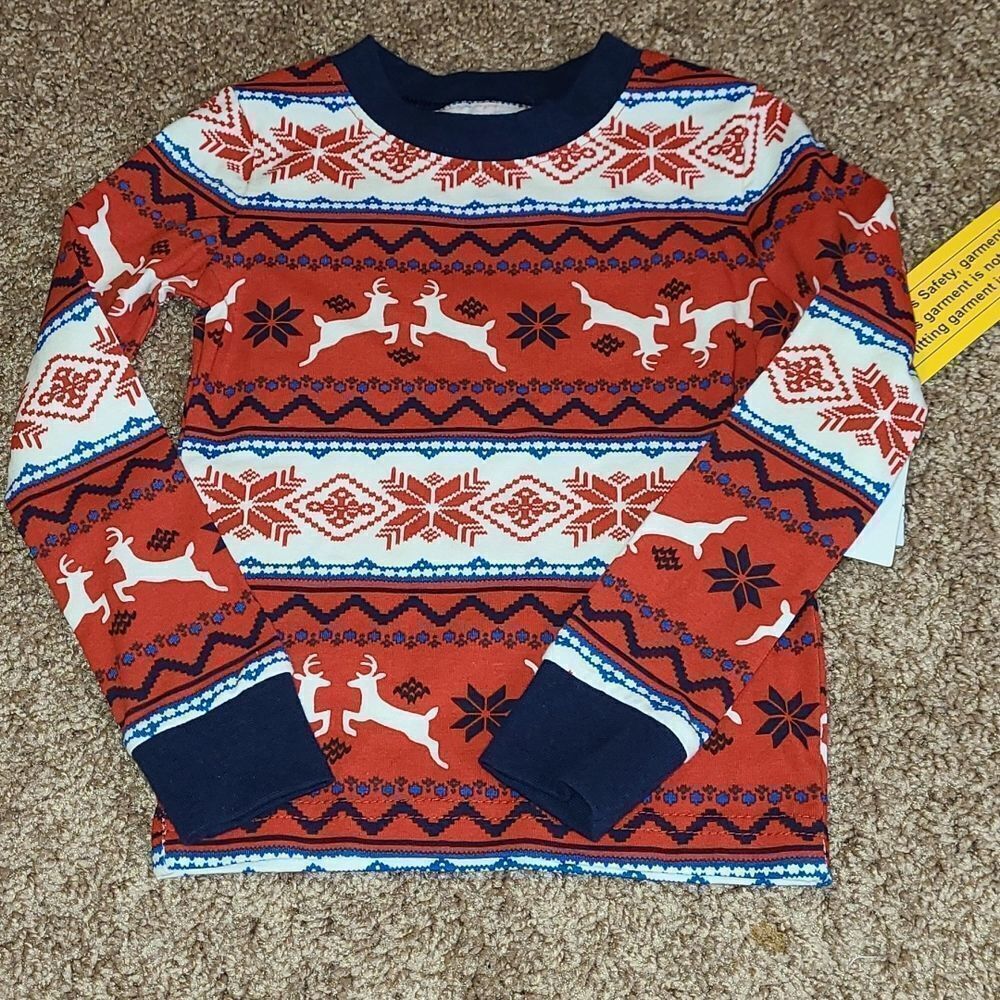 Nordstrom Raindeer sleepwear long sleeve top